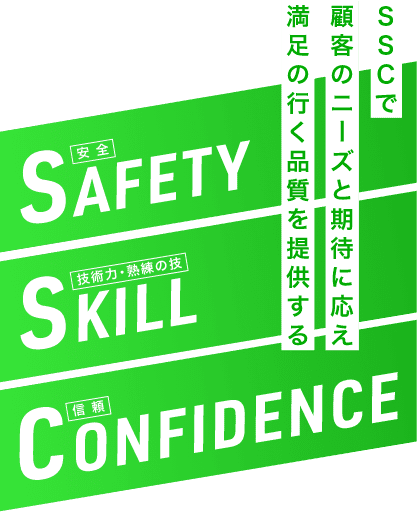 SAFETY・SKILL・CONFIDENCE